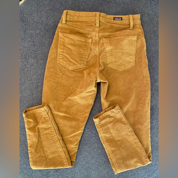 Patagonia Tan Khaki Organic High Rise Corduroy Pants Women’s 27/4 - Picture 2 of 9